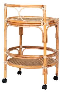 Odkládací stolek z ratanu