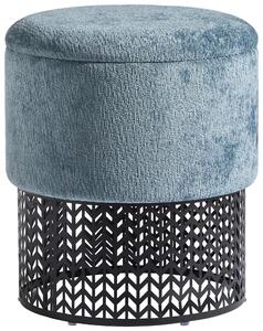 TABURET, kov, textil, kompozitní dřevo, 40/44/40 cm MID.YOU - Online Only lavice, Online Only