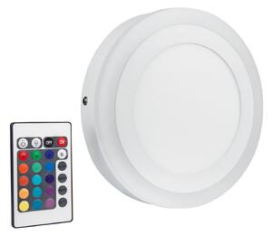 LEDVANCE Nástěnné / stropní osvětlení LED COLOR WHITE RD, 19W, teplá bílá, RGB, 20cm, kulaté