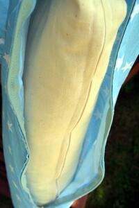 KHC Těhotenský a kojící polštář Zuzanka Hvězdičky na modré O=260cm