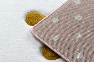 Dětský kusový koberec Petit Bunny pink 140x190 cm
