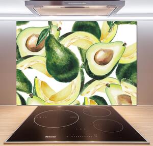 Skleněný panel do kuchyně Avokádo pl-pksh-100x70-f-77819696