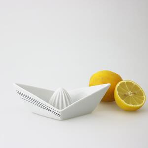 Lis na citrusy loďka s kotvou