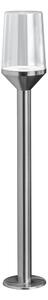 LEDVANCE Stojací venkovní lampa ENDURA CLASSIC CALICE, 1xE27, 60W, 80cm, stříbrná
