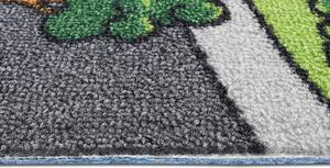 Breno Metrážový koberec CLEVER TOWN, šíře role 400 cm, Vícebarevné