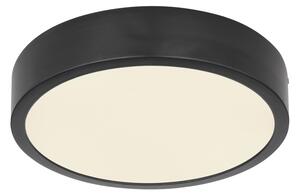 GLOBO Stropní LED přisazené osvětlení LUCENA, 15W, denní bílá, 145mm, kulaté, černé 12368-15