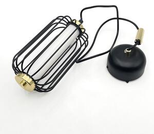 LED Lustr na lanku BONNIE LED/10W/230V 3000K černá