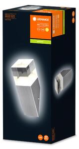 LEDVANCE Venkovní nástěnné LED osvětlení ENDURA STYLE CRYSTAL, 4,5W, teplá bílá, stříbrné