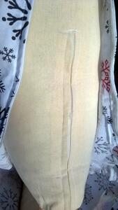 KHC Potah na těhotenský kojící polštář Zuzanka Sněhové vločky