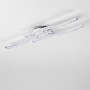 LED Stropní svítidlo 3xLED/6W/230V 3000K stříbrná
