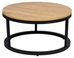 ModernHome PJJCFT0068 Konferenní stolek kulatý 60 cm, dub