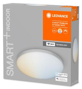 LEDVANCE Chytré stropní LED osvětlení SMART WIFI FRAMELESS, 20W, teplá bílá-studená bílá, 30cm, kulaté