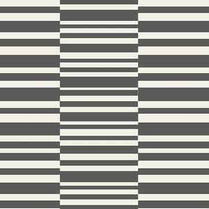 Černo-bílá geometrická vliesová tapeta na zeď 377162, Stripes+, Eijffinger