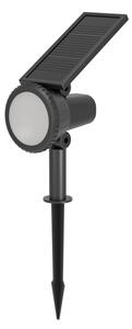 Eglo 901069 - LED RGBW Stm. solární lampa SAMBUCO LED/3W/4,5V IP44 černá + DO
