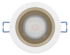 Eglo 902297 - LED Stm. koup. podh. svítidlo YEBRA LED/4,8W/230V IP44 bílá/zlatá