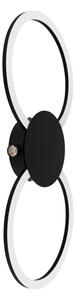 Eglo 902124 - LED Nástěnné svítidlo VENTICELLO LED/20W/230V + LED/0,91W černá