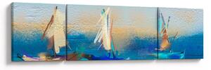 Obraz - Obraz krajiny, malba (170x50 cm)