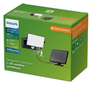 Philips -LED Solární nástěnný reflektor se sen. FYNS LED/8,2W/3,7V 2600 mAh IP44