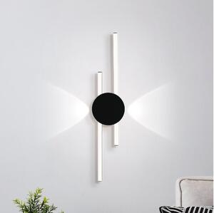 Eglo 902123 - LED Nástěnné svítidlo VENTICELLO LED/20W/230V + LED/0,91W černá