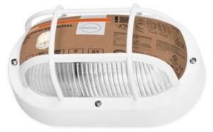 Osram - Venkovní nástěnné svítidlo BULKHEAD 1xE27/10W/230V IP54 bílá