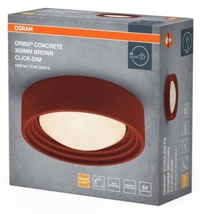 Osram - LED Stm stropní svítidlo ORBIS CONCRETE LED/13W/230V pr.30cm hnědá/beton