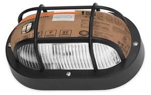 Osram - Venkovní nástěnné svítidlo BULKHEAD 1xE27/10W/230V IP54 černá