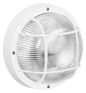 Osram - Venkovní nástěnné svítidlo BULKHEAD 1xE27/10W/230V pr. 19 cm IP54 bílá