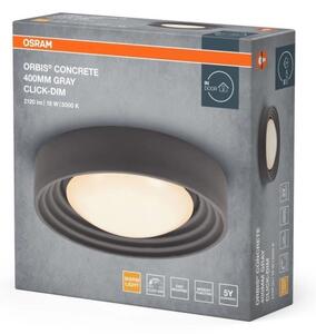 Osram - LED Stm stropní svítidlo ORBIS CONCRETE LED/18W/230V pr.40cm šedá/beton