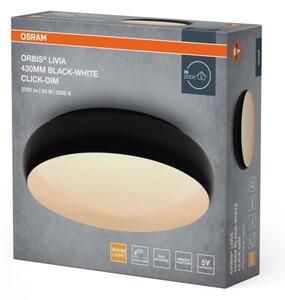 Osram - LED Stm stropní svítidlo ORBIS LIVIA LED/24W/230V pr. 43 cm černá/bílá