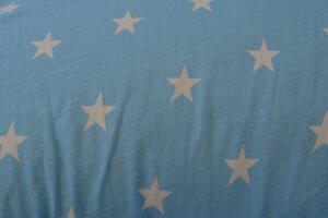 KHC Potah na těhotenský kojící polštář Zuzanka Hvězdy na modré