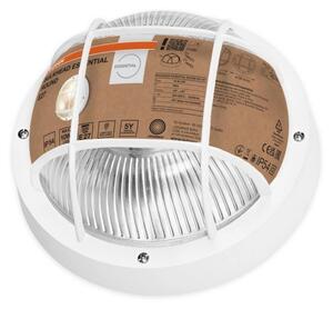 Osram - Venkovní nástěnné svítidlo BULKHEAD 1xE27/10W/230V pr. 19 cm IP54 bílá
