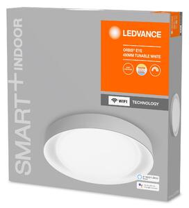 LEDVANCE Chytré LED stropní osvětlení SMART WIFI ORBIS EYE, 32W, teplá bílá-studená bílá, 49cm, kulaté, šedé