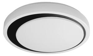 LEDVANCE Chytré LED stropní osvětlení SMART WIFI ORBIS MOON, 32W, teplá bílá-studená bílá, 48cm, kulaté, čern