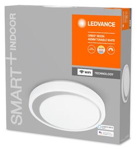 LEDVANCE Chytré LED stropní osvětlení SMART WIFI ORBIS MOON, 32W, teplá bílá-studená bílá, 48cm, kulaté, šedé