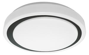 LEDVANCE Chytré LED stropní osvětlení SMART WIFI ORBIS MOON, 26W, teplá bílá-studená bílá, 38cm, kulaté, čern