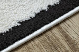 Dywany Łuszczów Kusový koberec Mode 8598 geometric cream/black ROZMĚR: 240x330