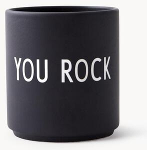 Designový pohárek s nápisem Favourite YOU ROCK