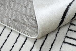 Dywany Łuszczów AKCE: 200x290 cm Kusový koberec Mode 8587 geometric cream/black - 200x290 cm
