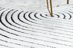 Dywany Łuszczów AKCE: 200x290 cm Kusový koberec Mode 8587 geometric cream/black - 200x290 cm