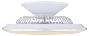 GLOBO Stropní ventilátor s LED osvětlením KELLO, letní chod, 6 rychlostí, LED 40W, bílý 03623