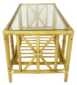 Ratanový obývací stolek UNIVERSAL - světlý med
