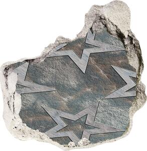 Díra 3D fototapeta nálepka Kamenné hvězdy nd-p-59935790