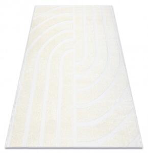 Dywany Łuszczów Kusový koberec Mode 8631 geometric cream ROZMĚR: 80x150