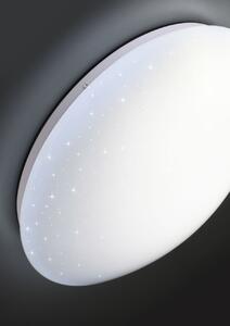 CLX LED přisazené stropní světlo s efektem noční oblohy ASTURIAS, 10W, studená bílá, 33cm, bílé 13-62086