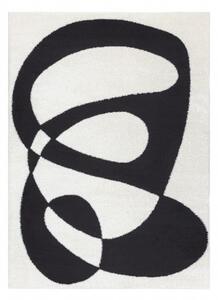 Dywany Łuszczów Kusový koberec Mode 8531 abstract cream/black - 200x290 cm