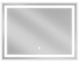 Mexen Miko osvětlené koupelnové zrcadlo 80 x 60 cm, LED 6000K, proti zamlžení - 9819-080-060-611-00
