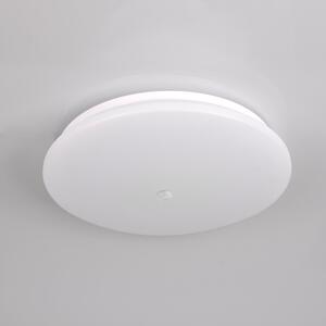 PLX LED stropní koupelnové osvětlení s čidlem ADAM, 13W, denní bílá, 30cm, kulaté, bílé, IP44 313409