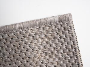 Devos koberce Kusový koberec FLOORLUX Silver/Black 20079 – na ven i na doma - 200x290 cm