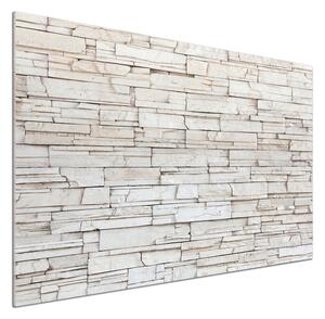 Panel lacobel Bílá stěna kámen pl-pksh-100x70-f-56402195