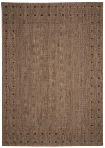 Devos koberce Kusový koberec FLOORLUX Coffee/Black 20329 - 60x110 cm